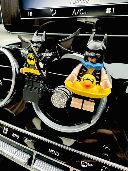 Batman Fairy Car Air Freshener Mini Handmade Figure Clip Vent Scent Christmas