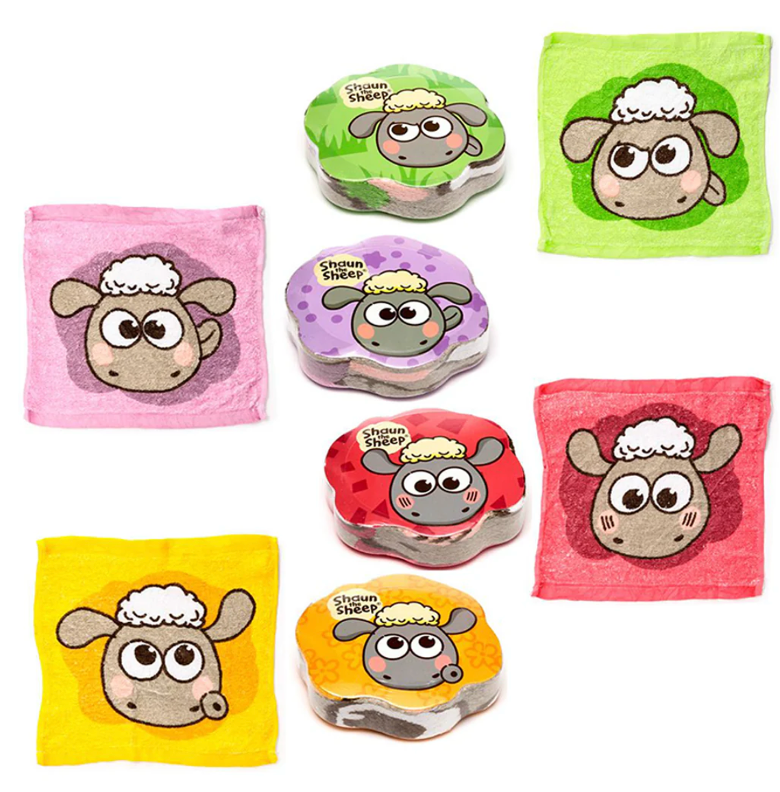 Shaun The Sheep Magic flannel Compressed Travel Towel wash bath kids Holiday