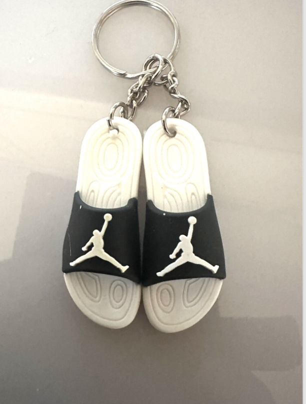 Nike Sliders flipflop Keyring Summer Adidas Air Jordans Fila Vans gift Shoe box