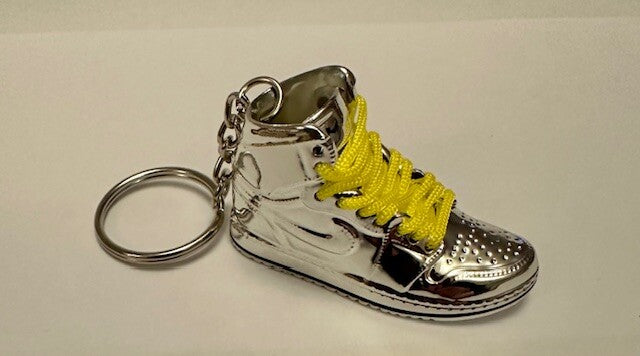 3d nike Sneaker trainer key ring Jordans metallic Mini sports shoe Gift Box High