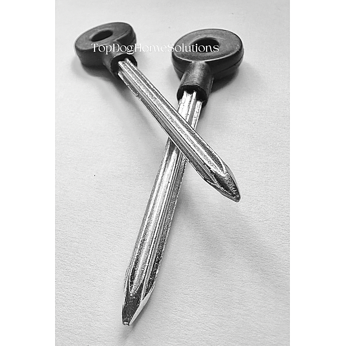 Star Door Bolt Key Extra Long Security Rack Bolts Chubb lock Window Metal 55mm L