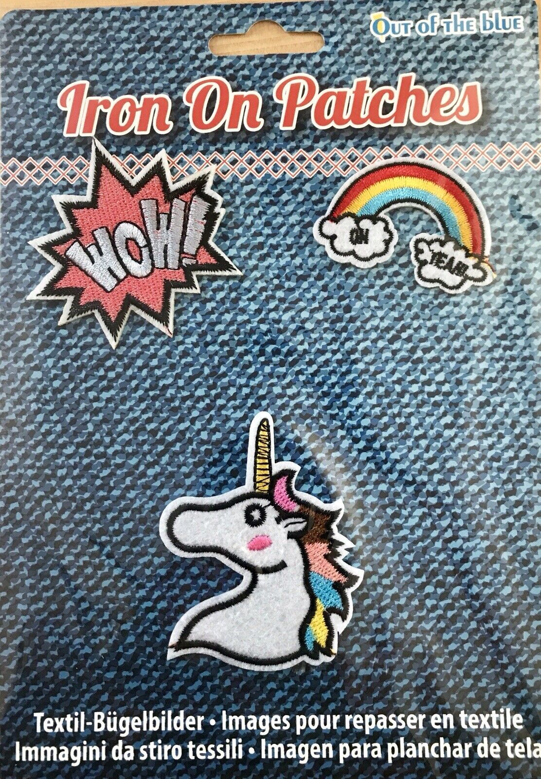 3 Sequin Motif Badges Clothes Fabric Patch Embroidered iron sew Appliqué Design