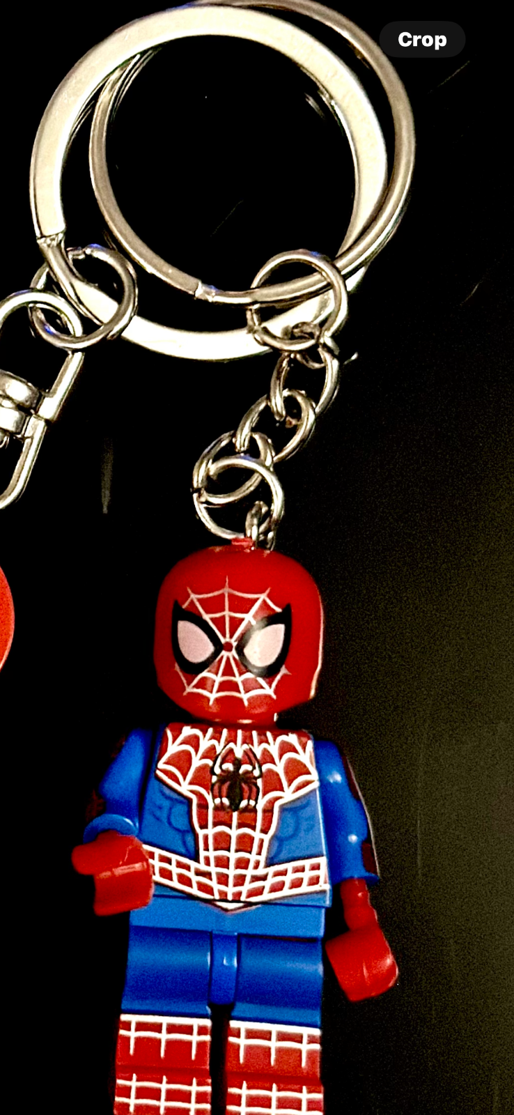2 Cute Hello Kitty Spiderkitty Spider Man Set Pair Keyring Hearts Couples
