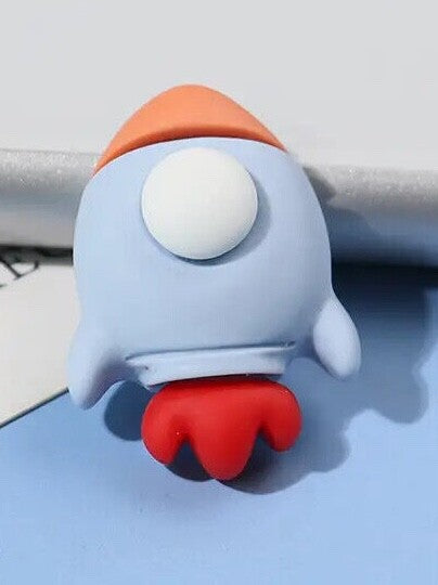 Space Man Flat back Resin Cabochon Embellishment Planet Rocket Earth Craft Galax