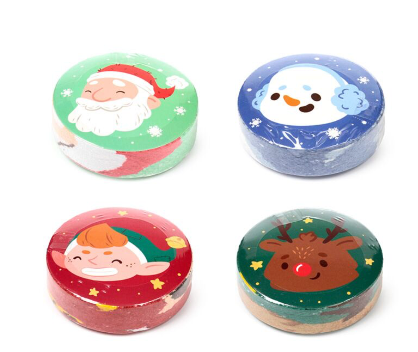 Santa Elf Xmas Magic Flannel Face Towel cloth Kids Bath Wash Gift Christmas