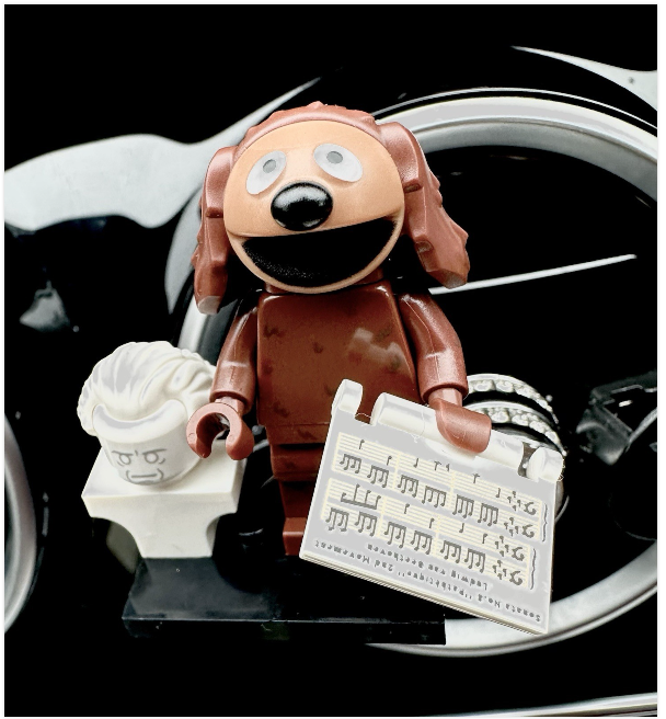 The Muppets Kermit Custom Lego Car Air Freshener Mini Figure Clip Vent  71033