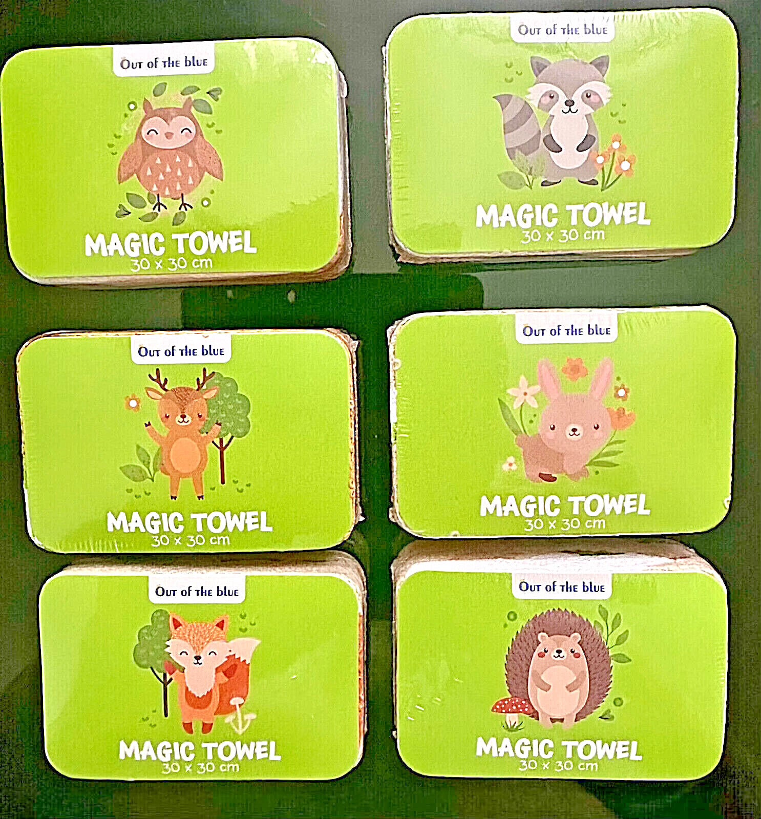 Xmas Magic Flannel Deer Animals Face Towel cloth Kids Bath Wash Gift Christmas