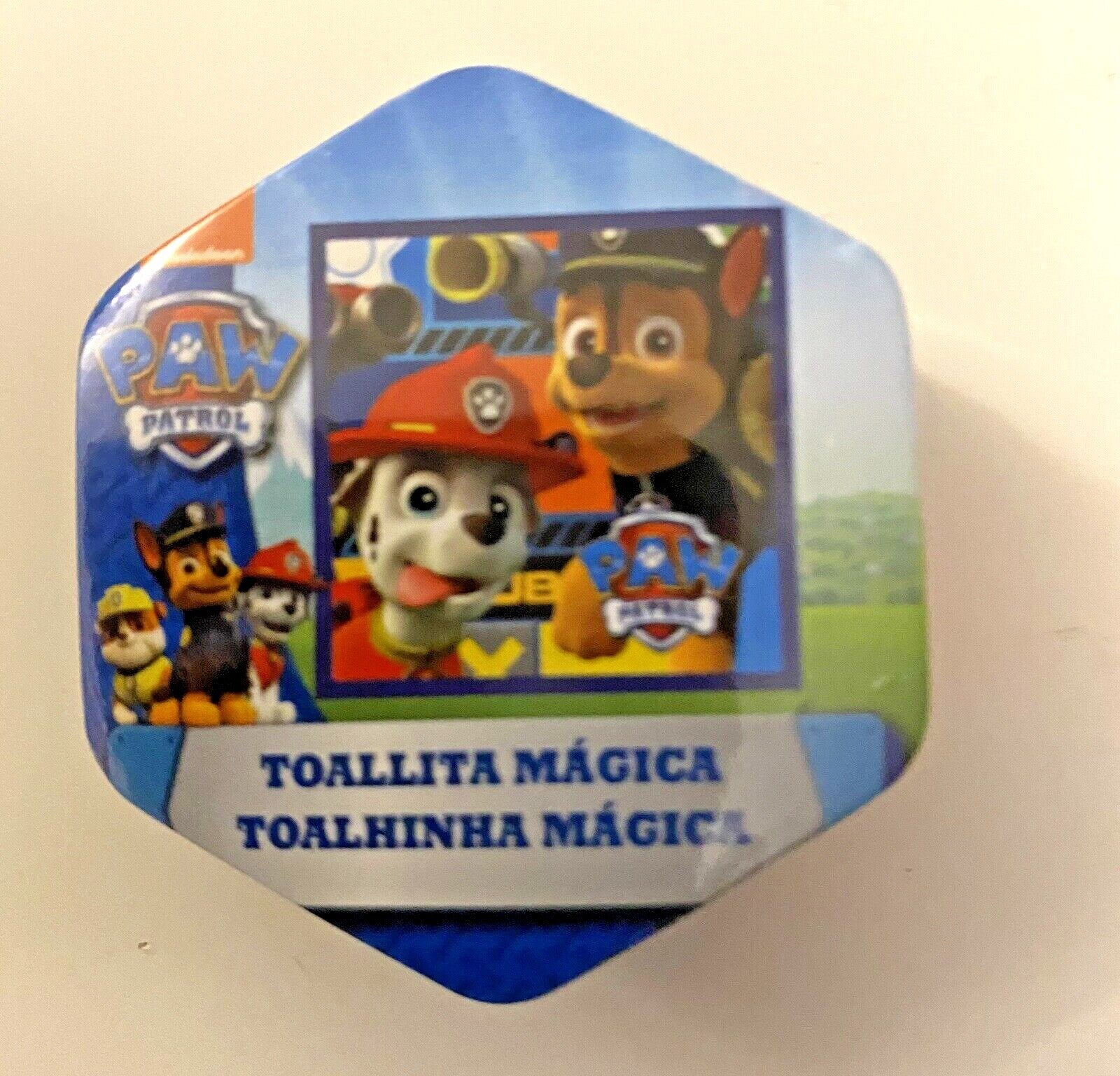Paw Patrol magic flannel kids dog cloth towel expanding bath Ryder Chase Rocky