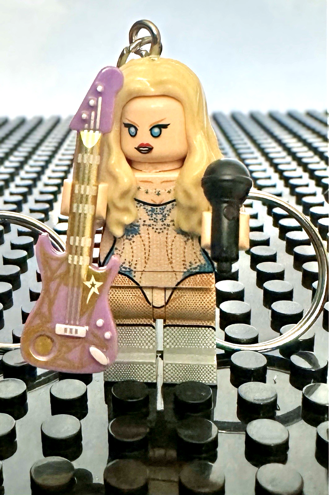 Cute Taylor Inspired 3D Mini Figure Keyring Keychain Eras Gift Music Pop Singer