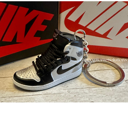Nike trainer Sneaker keyring 3D Jordan Mini keychain sports shoe Car Key No Box.