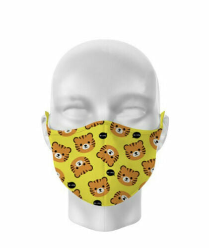 Kids Face Mask Dinosaur Monster Washable Protective Reusable space rainbow sea