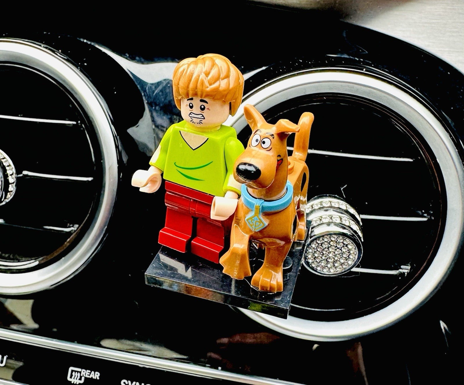 Scooby Doo Shaggy Car Air Freshener Figure Mini Clip Vent Scent Perfume