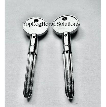 SPARE STAR SECURITY CHUBB KEY Dead Lock Rack Bolt Door Window Replace Metal TDHS