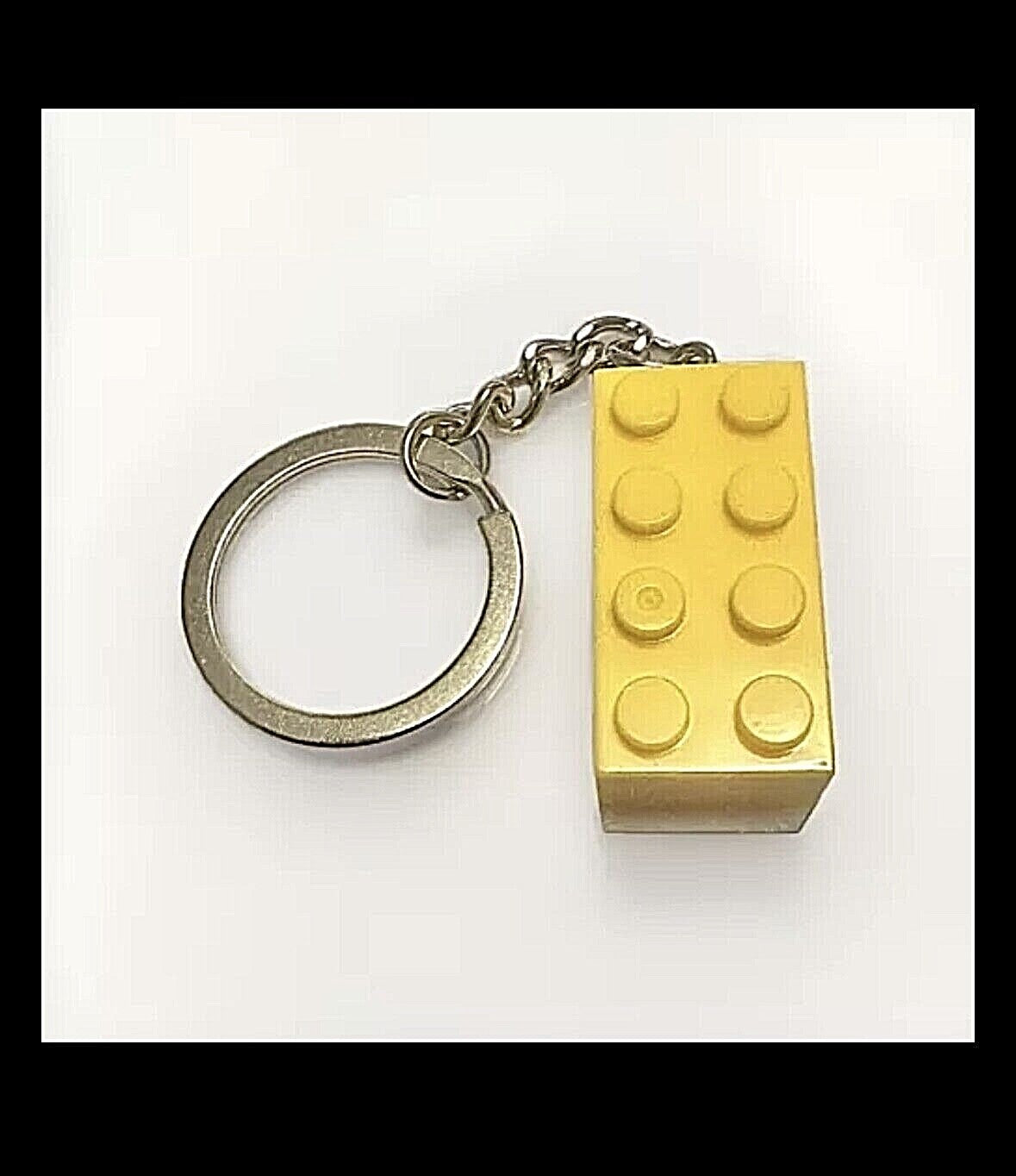 Brick Keyring Key Car KeyChain compatible With building bricks Blocks Gift Toy
