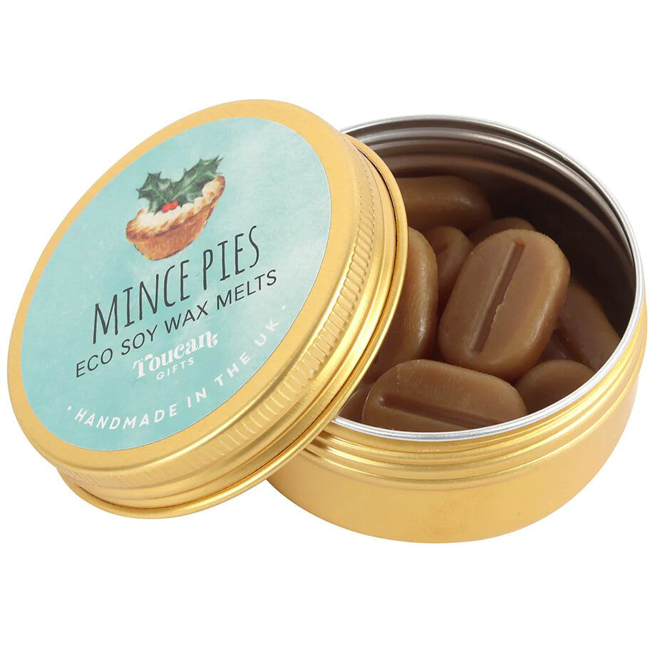 Christmas soya Wax Melts Tin candle Mini Fragrance chocolate Mince spice Trees