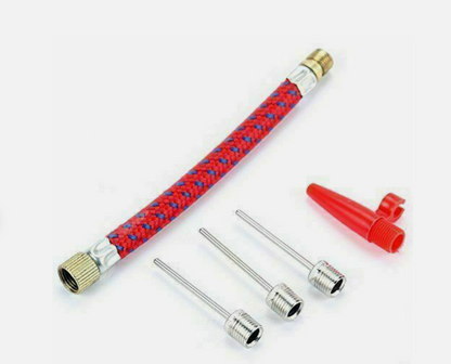 Ball Inflating Needles Tube Valve Adaptor pool 5 piece Sports
