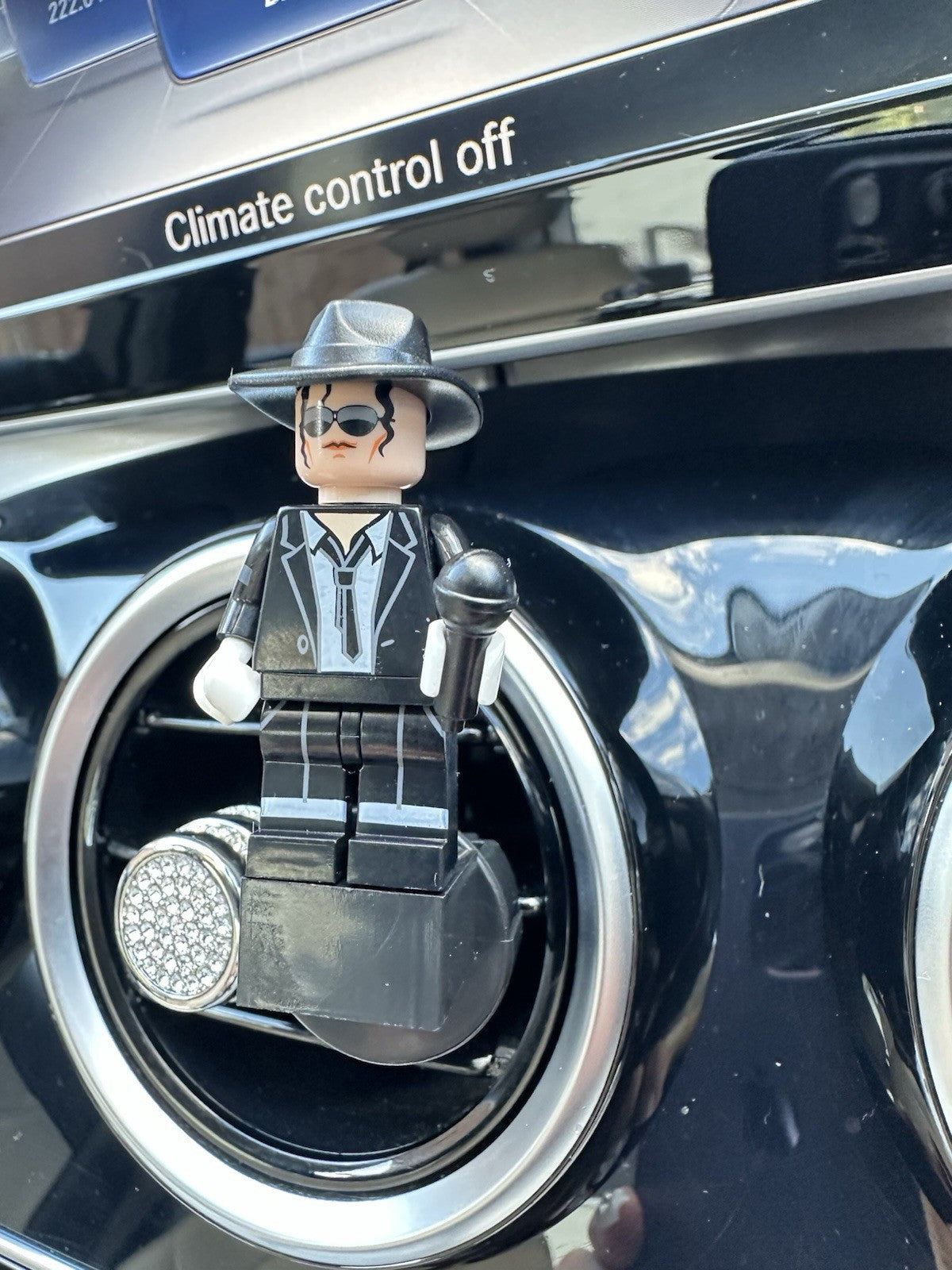 Michael Jackson Car Air Freshener Smooth Criminal Figure Mini Clip Vent Scent