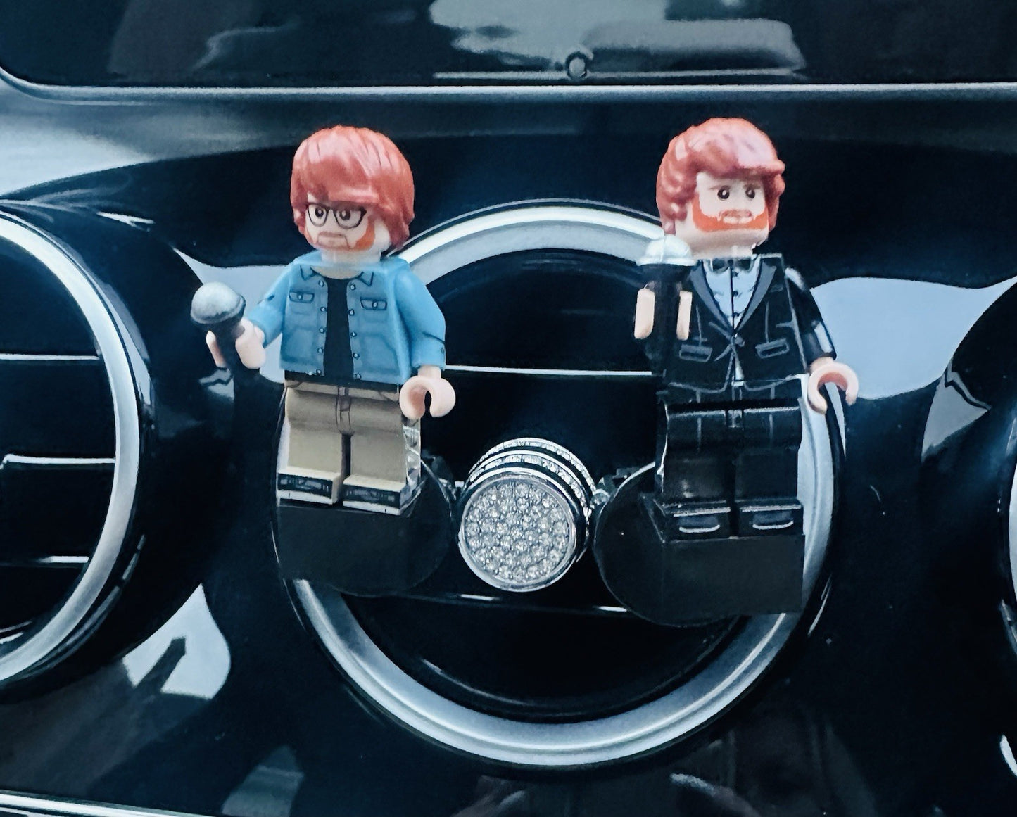 Ed Sheeran Air Freshener Music Singer Mini Figure Car Clip Vent Scent  Gift