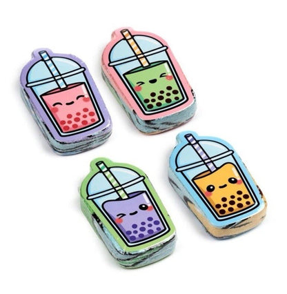 Bubble Tea Magic Flannel Kawaii Gift Xmas Travel Towel Stocking Filler