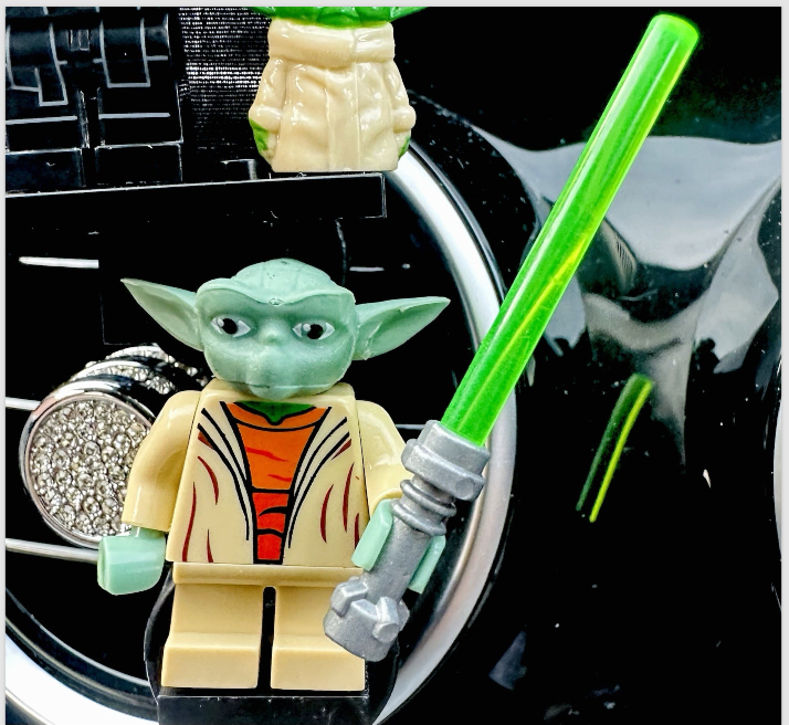 Yoda Car Air Freshener Mini Figure Handmade Clip Vent Scent Christmas Gift