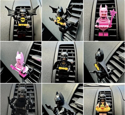 Batman Fairy Car Air Freshener Mini Handmade Figure Clip Vent Scent Christmas