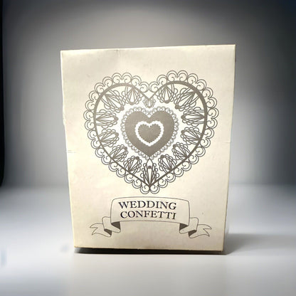 Wedding Pink Confetti White Throwing Paper Biodegradable Environmental Friendly