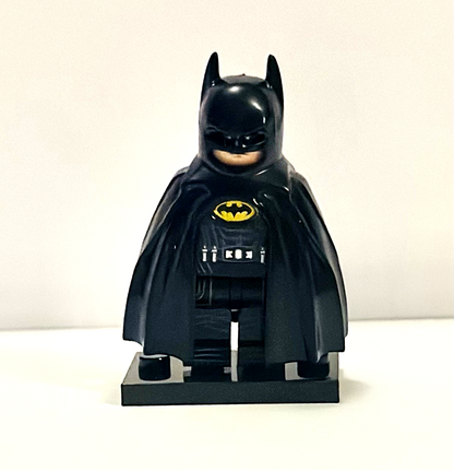Batman Michael Keaton Mini Custom Figure Keyring Minifigure Movie The Flash
