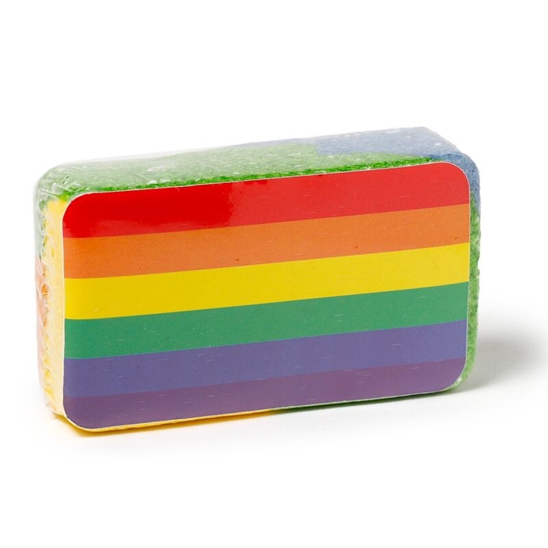 Christmas Bright Rainbow Magic flannel Compressed Travel Towel bath LGBT Holiday