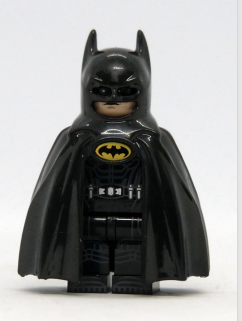 Batman Michael Keaton Mini Custom Figure Keyring Minifigure Movie The Flash