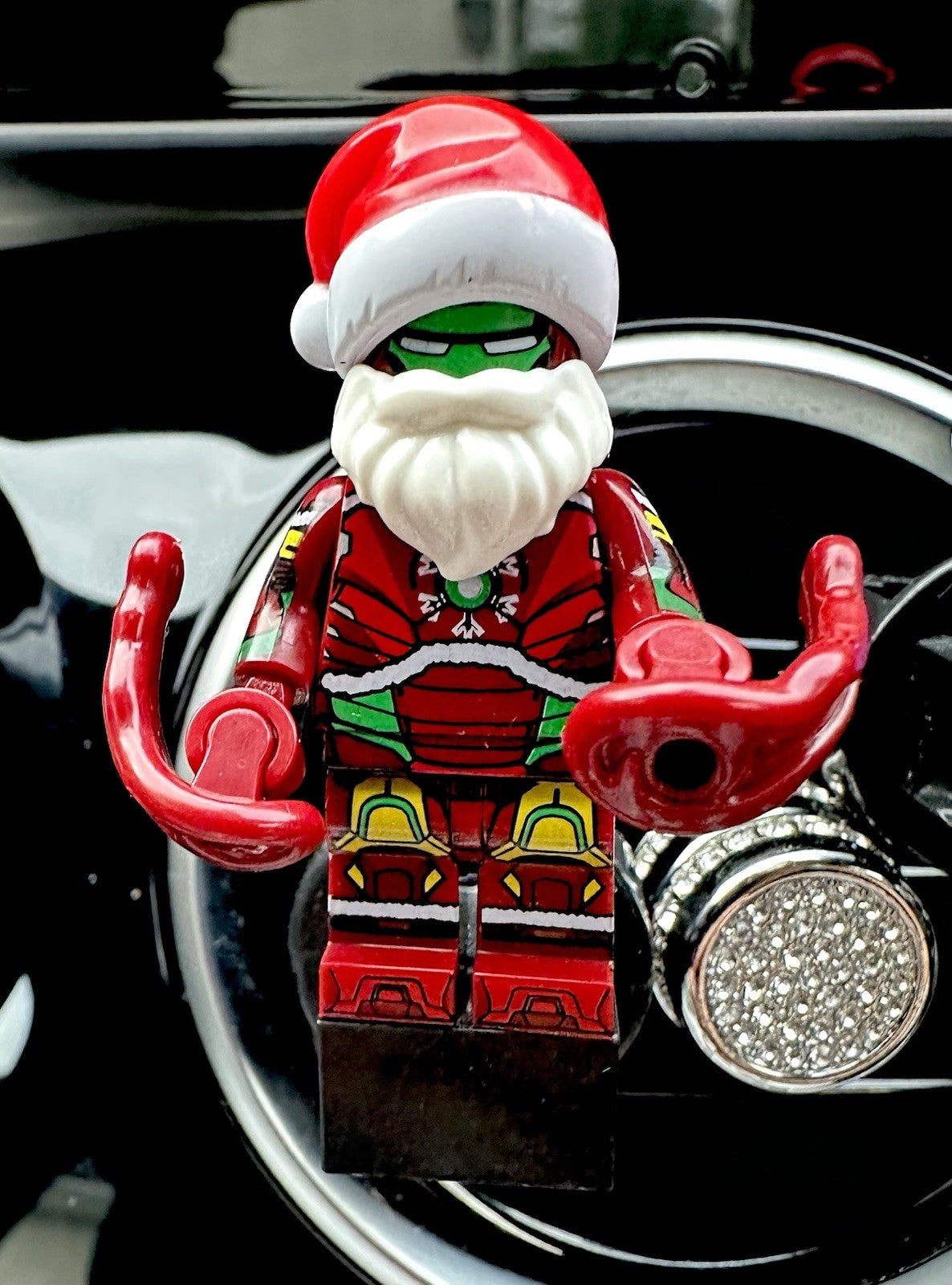 Christmas Spiderman Air Freshener Mini Figure Marvel Car Clip Vent Scent Gift