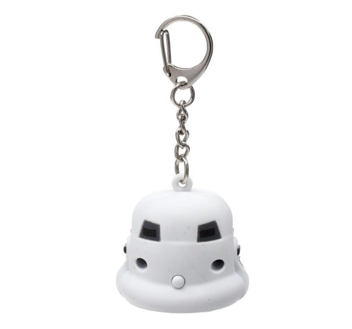 Stormtrooper Torch Keyring White Star Wars The Original LED Licensed Car Keys