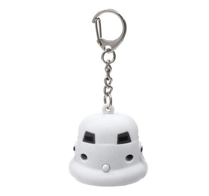 Stormtrooper Torch Keyring White Star Wars The Original LED Licensed Car Keys