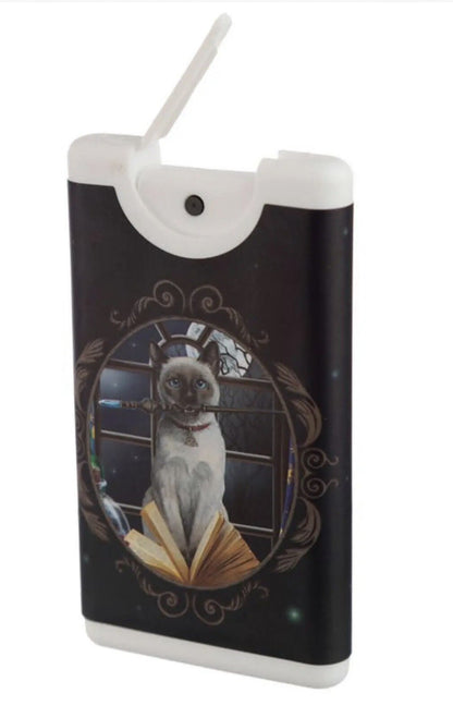 Hand Sanitiser Spray Cat Lisa Parker Anti Bacteria Refillable 15ml Travel Pocket