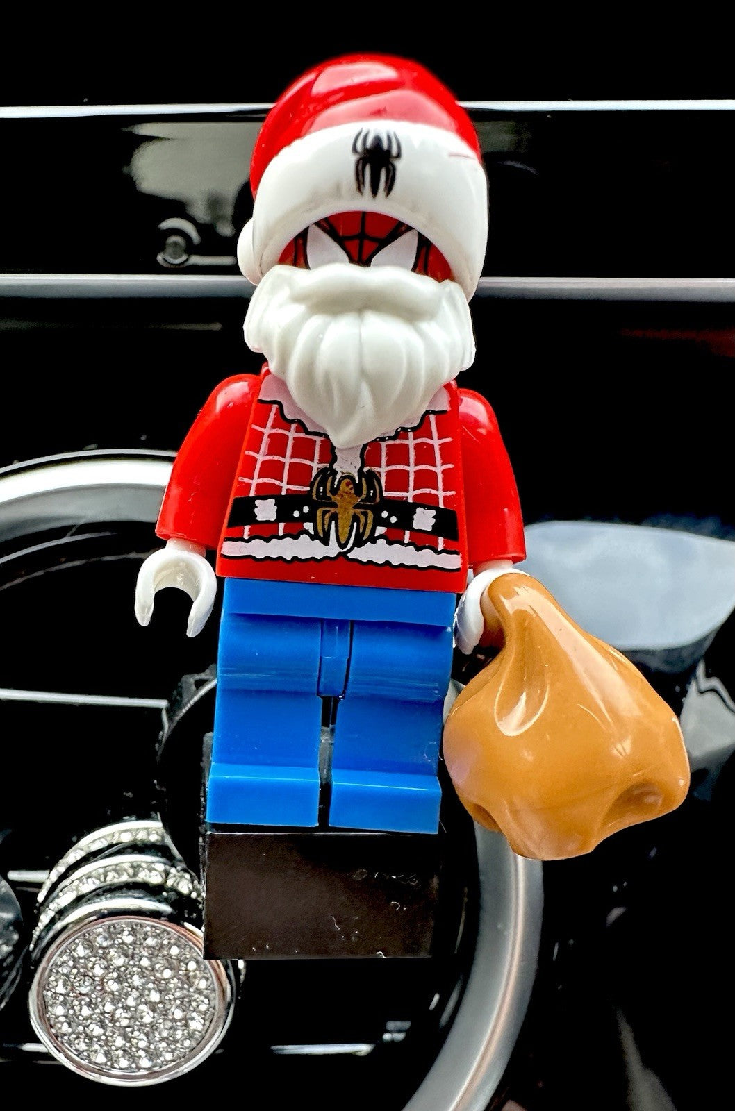 Christmas Spiderman Air Freshener Mini Figure Marvel Car Clip Vent Scent Gift