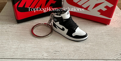Nike trainer Sneaker keyring 3D Jordan Mini keychain sports shoe Car Key No Box.