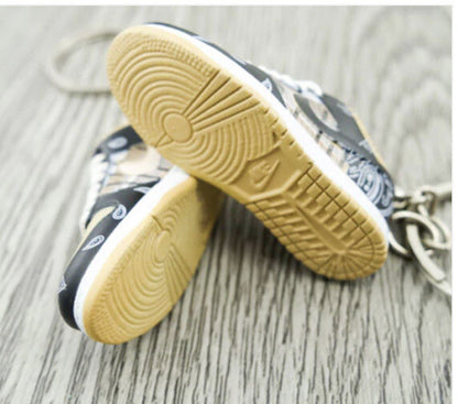 Mini Nike 3D Travis Scott SB Dunk Lows Trainer Green key  Keyring only No Box