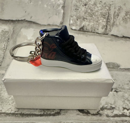 Black Converse Sneaker Keyring Coke Chuck Taylor AllStar Coca Cola High Gift Box