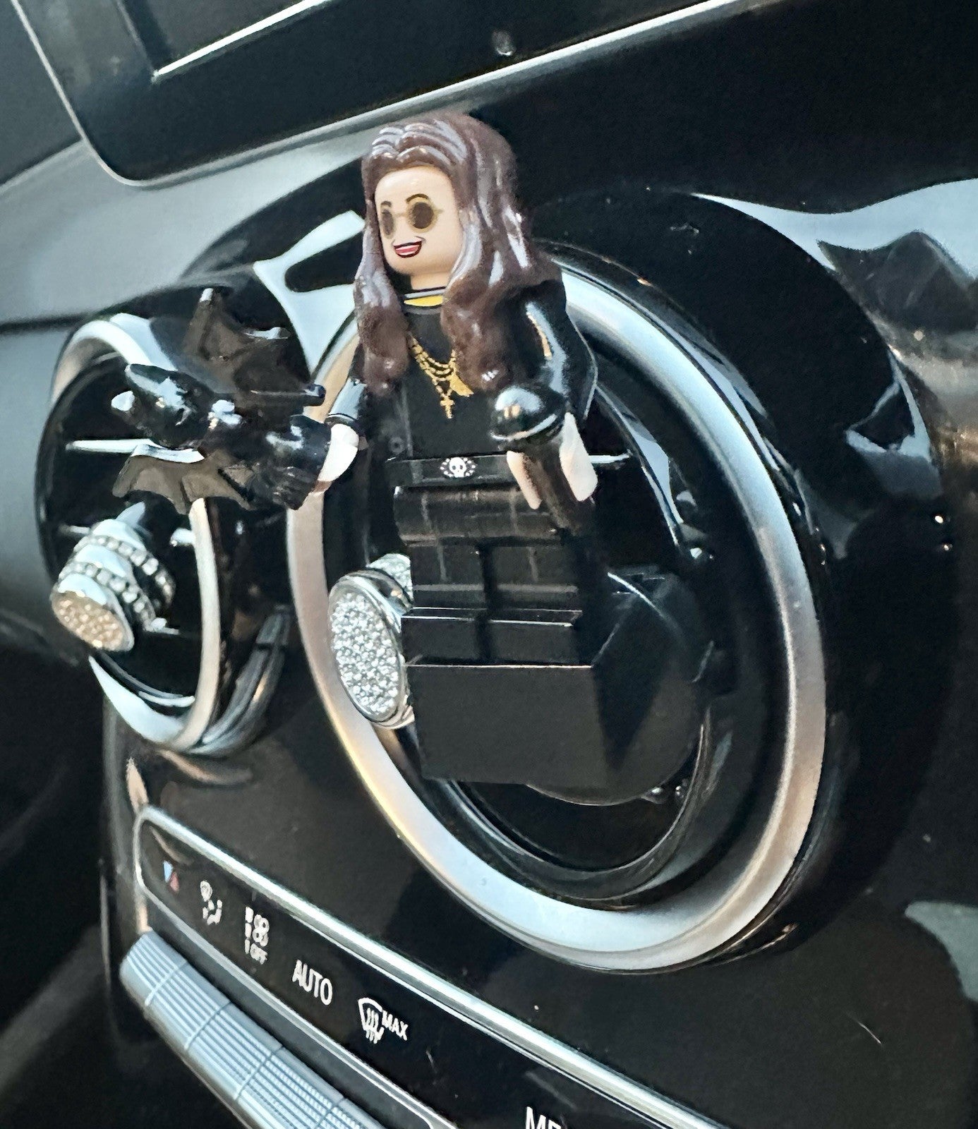Ozzy Osbourne Car Air Freshener Black Sabbath Mini Figure Clip Vent Scent Gift
