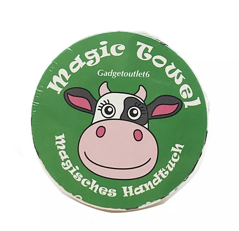CHRISTMAS KIDS FARM ANIMALS MAGIC FLANNEL TOWEL FACE CLOTH BATH PIG SHEEP COW