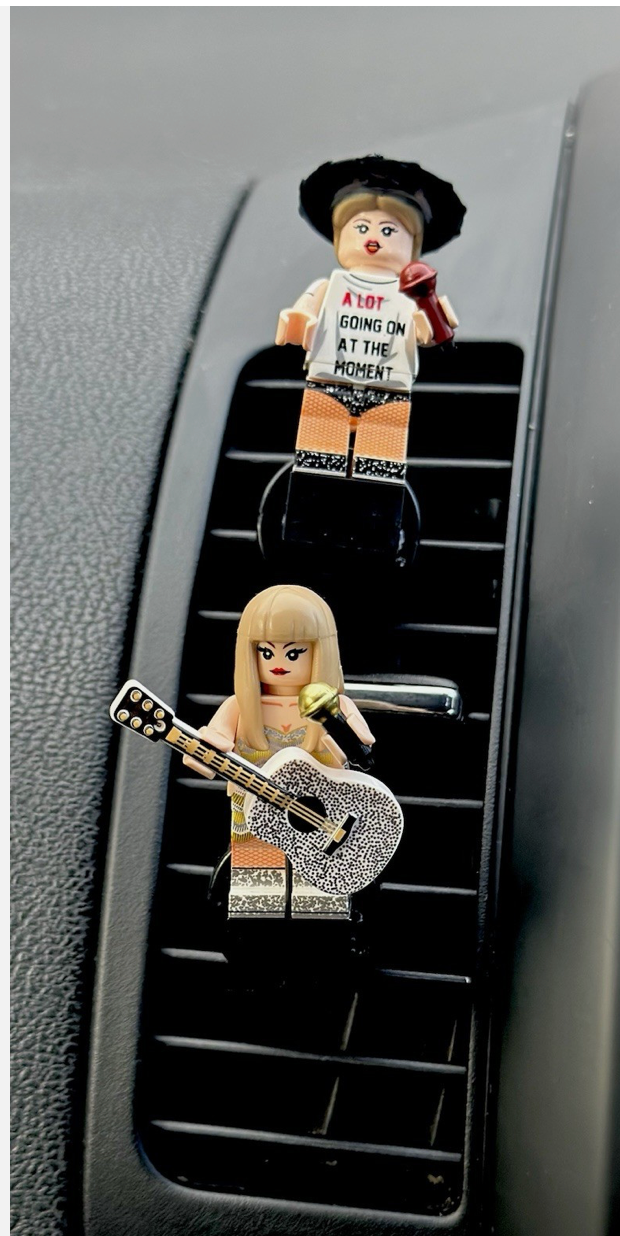 Taylor Mini Pop figure Car Air Freshener Vent Clip On Gift Fragrance Christmas