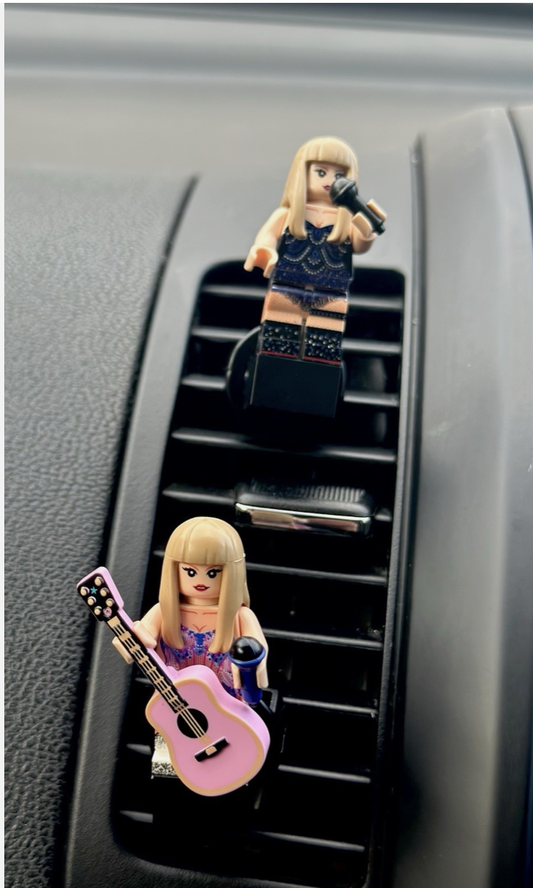 Taylor Mini Pop figure Car Air Freshener Vent Clip On Gift Fragrance Christmas