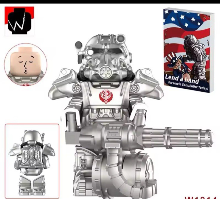 Fallout T60 Car Air Freshener Mini Figure Gaming Clip Vent Scent Gift