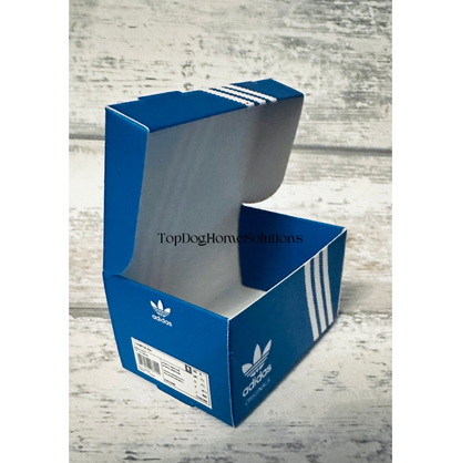 ADIDAS Mini Trainer Sneaker Shoe Box Gift Sport Football Red White Blue Pink