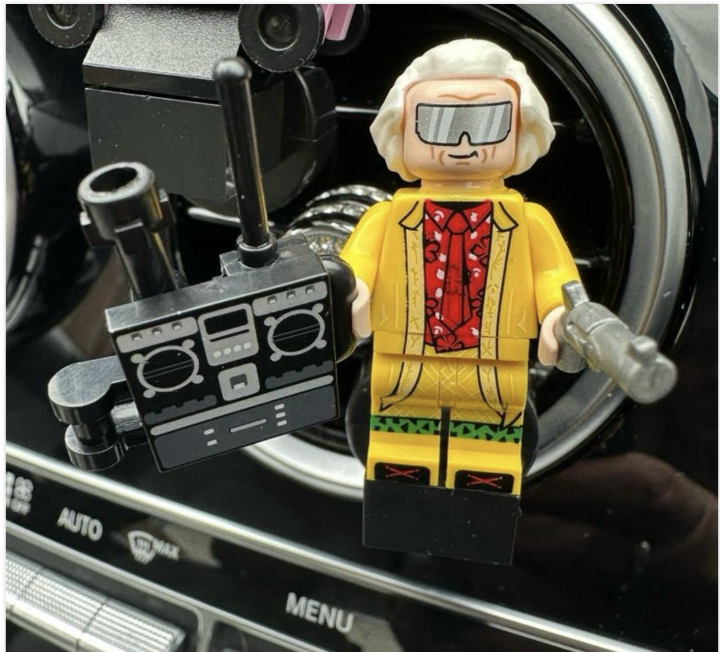 Back To The Future Car Air Freshener Mini Figure Clip Vent Marti Doc Scent Gift