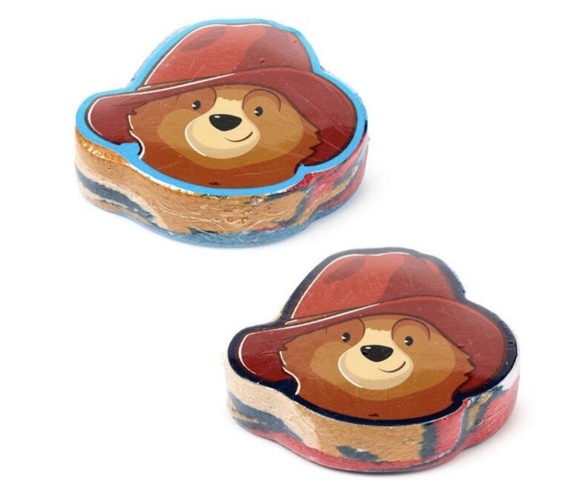 Kids Paddington Bear magic flannel expanding face towel bath wash Christmas Gift