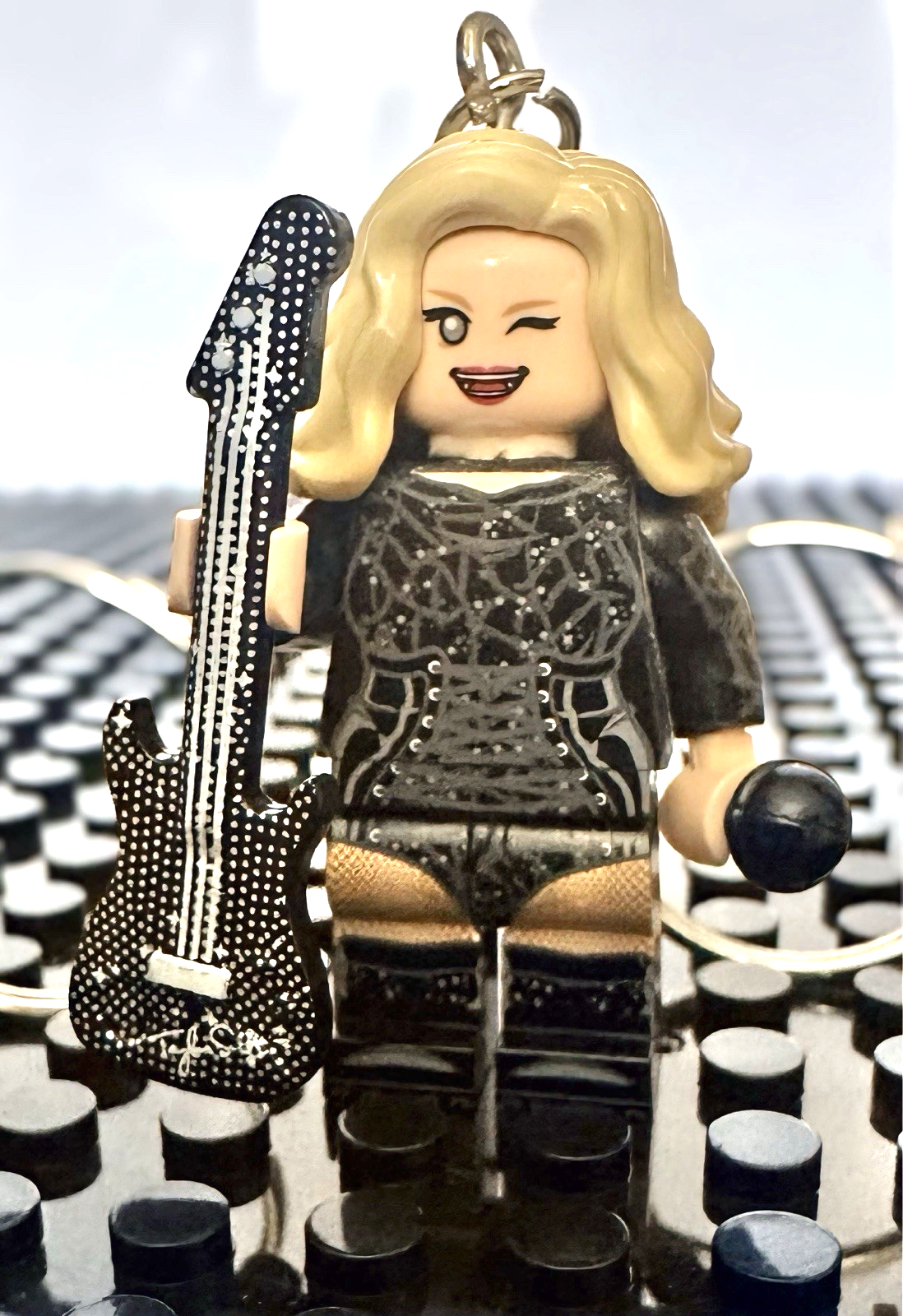 Cute Taylor Inspired 3D Mini Figure Keyring Keychain Eras Gift Music Pop Singer