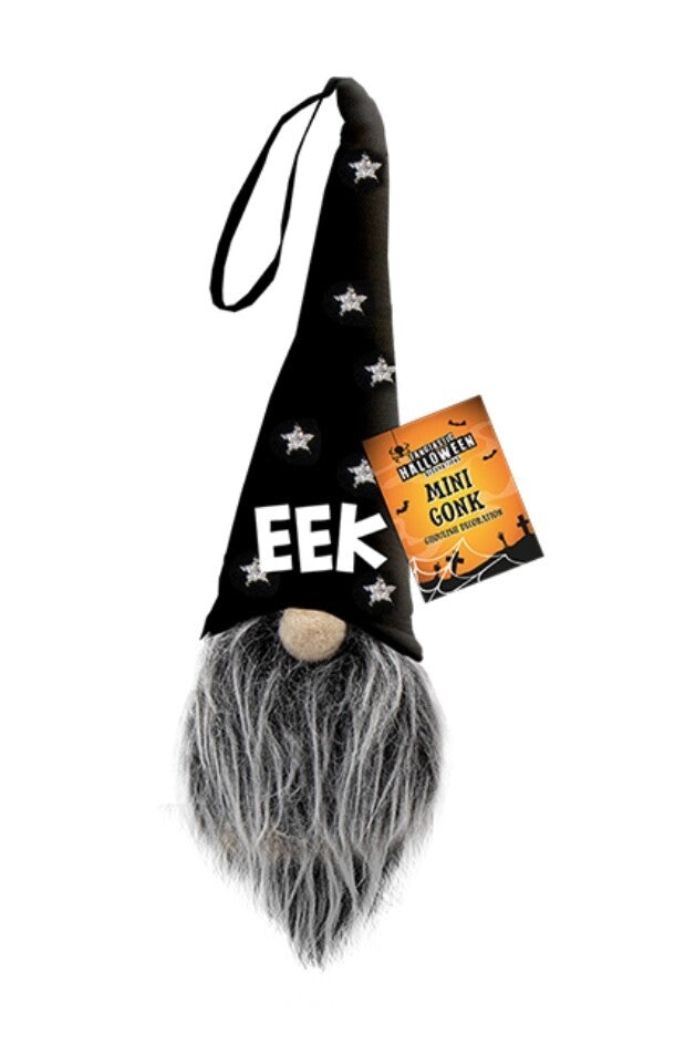 3 Halloween Gonks Hanging Tree Decorations Autumn Plush Cute Small Gnome
