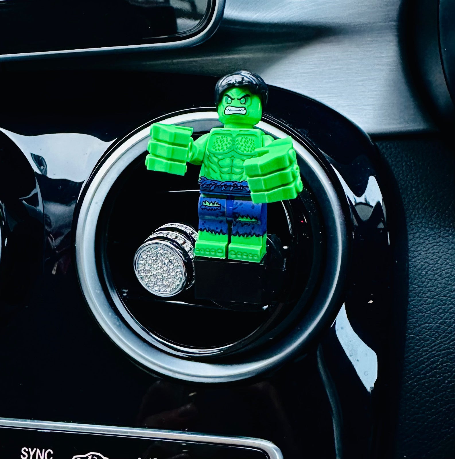 Marvel Hulk Thor Air Freshener Mini Figure Car Clip Vent Scent Fathers Day Gift