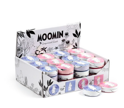 Xmas Moomins Magic flannel cloth Kids wash bath shower travel towel Pink Lilac