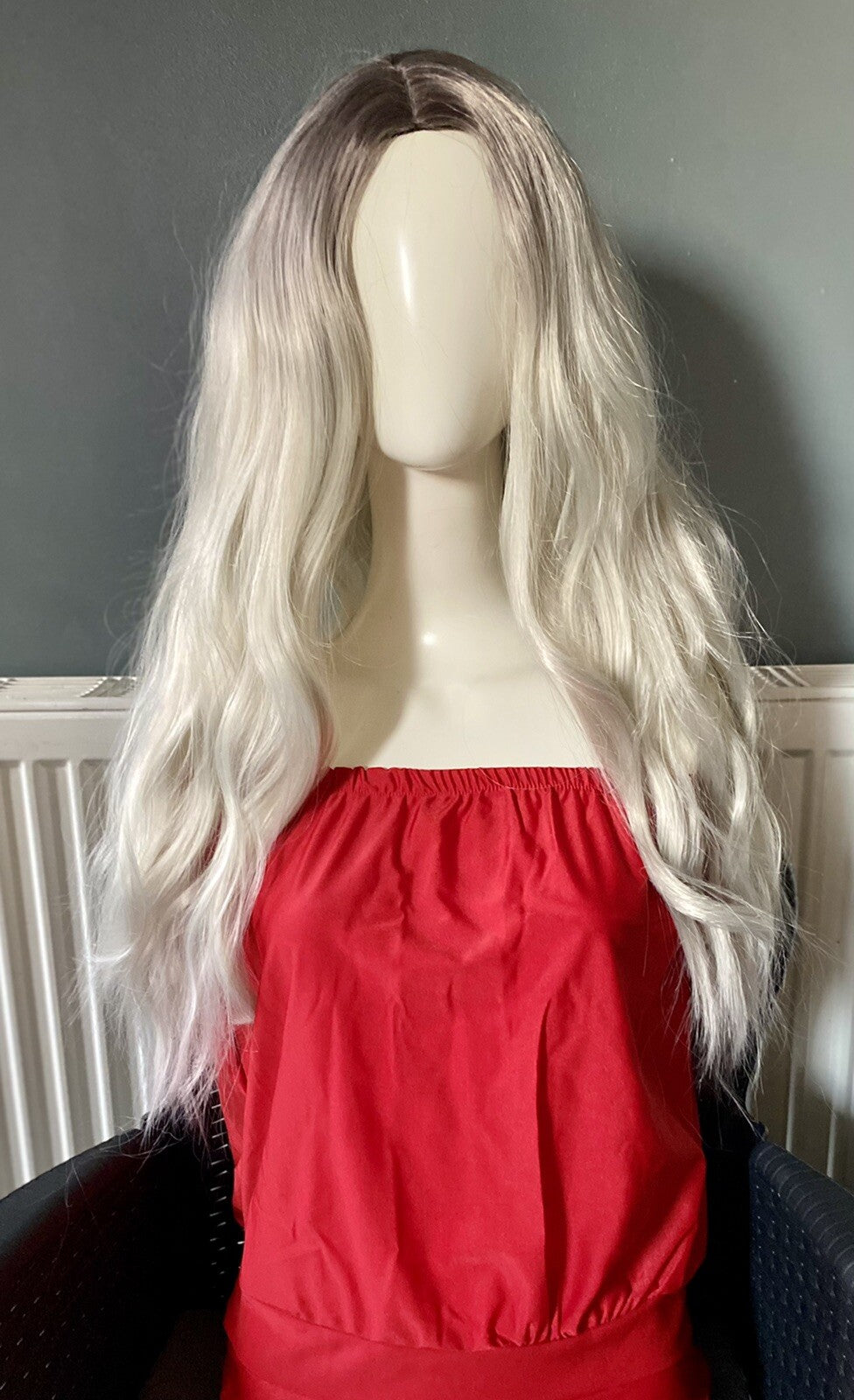 Beach Strapless Bandeau Top Bodysuit draped Red Black 10 -12  12-14 size S M 